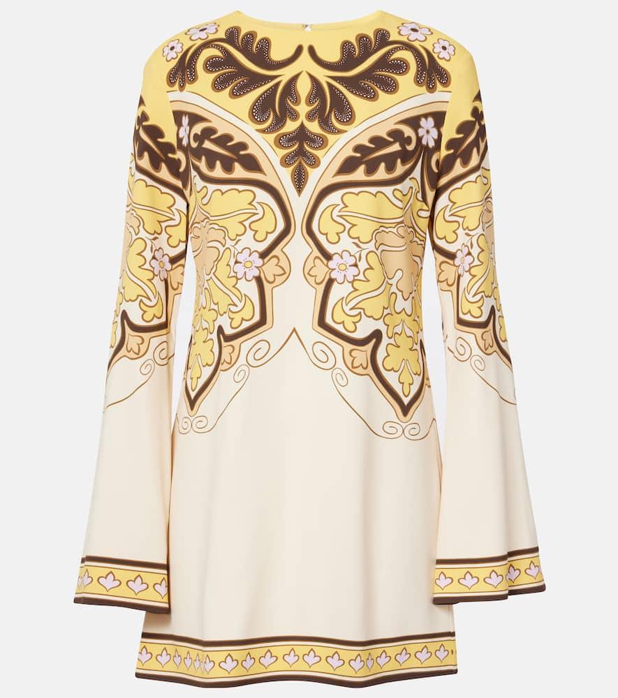 la doublej supremes printed minidress