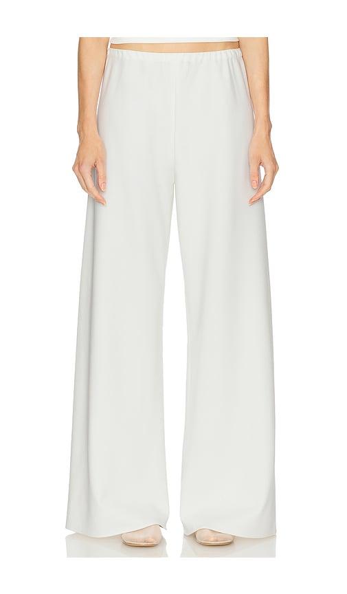 la ligne colby pant in ivory.