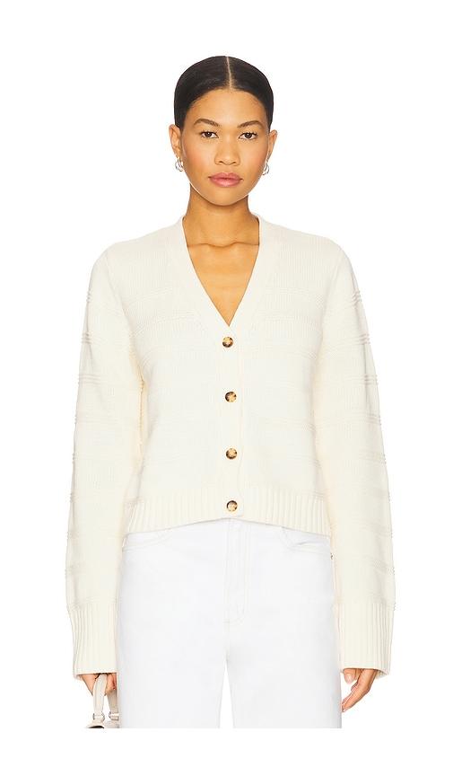 la ligne jill cardigan in cream.