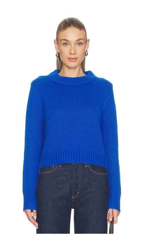 la ligne solid mini marin sweater in royal.