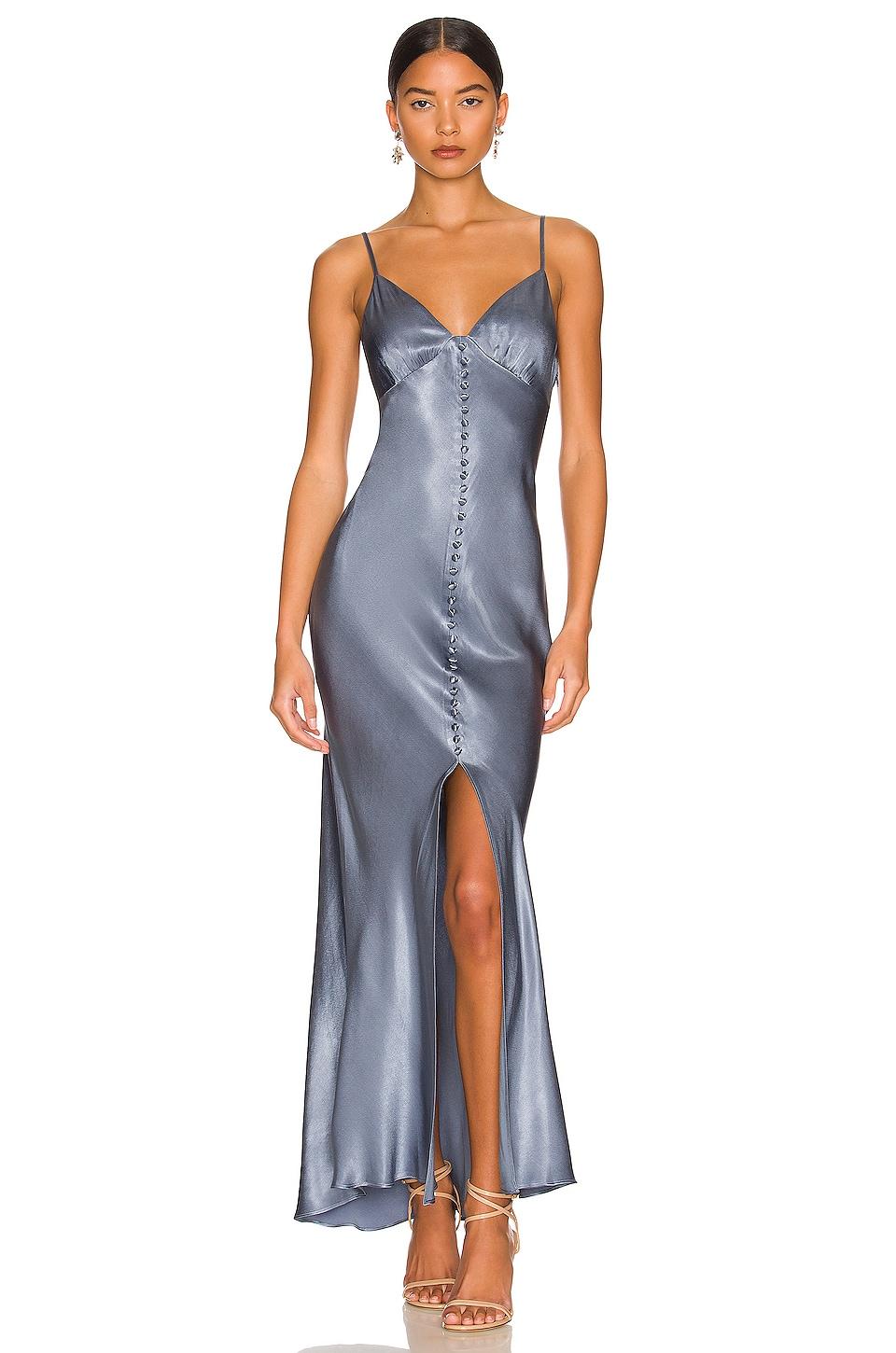 la lune bias slip dress