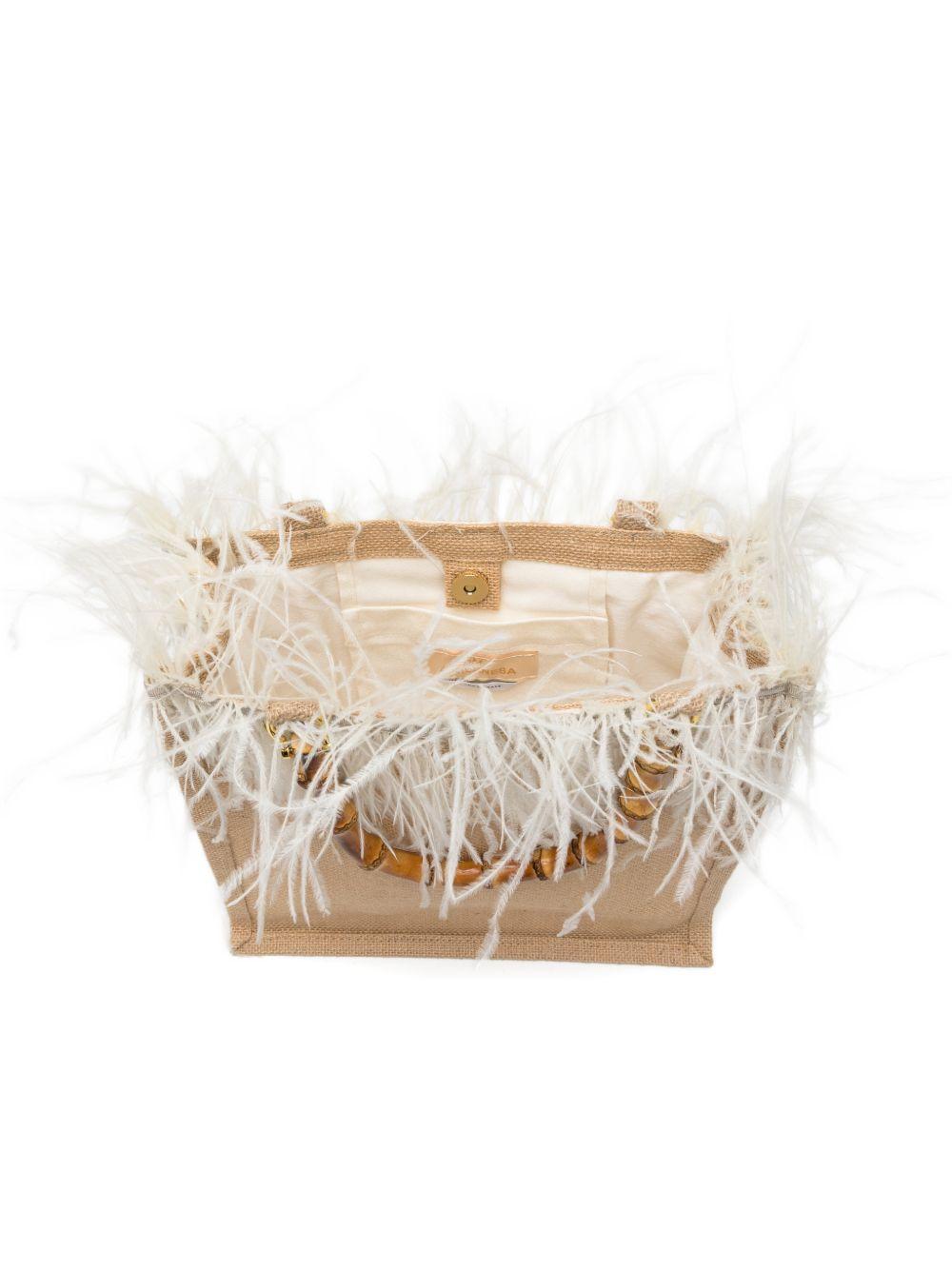 la milanesa bags cream - women