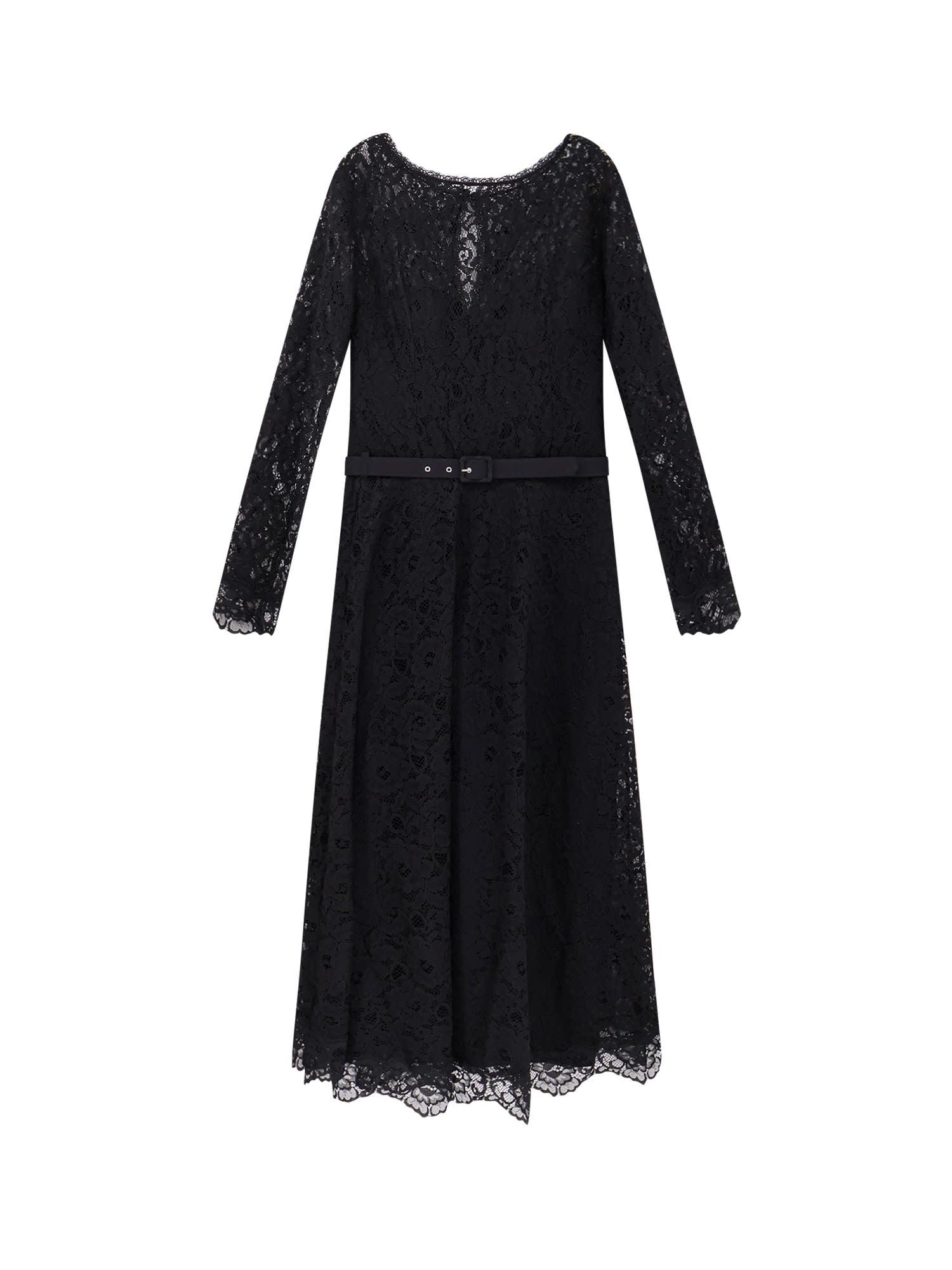 la petit robe di chiara boni ginogi midi lace dress