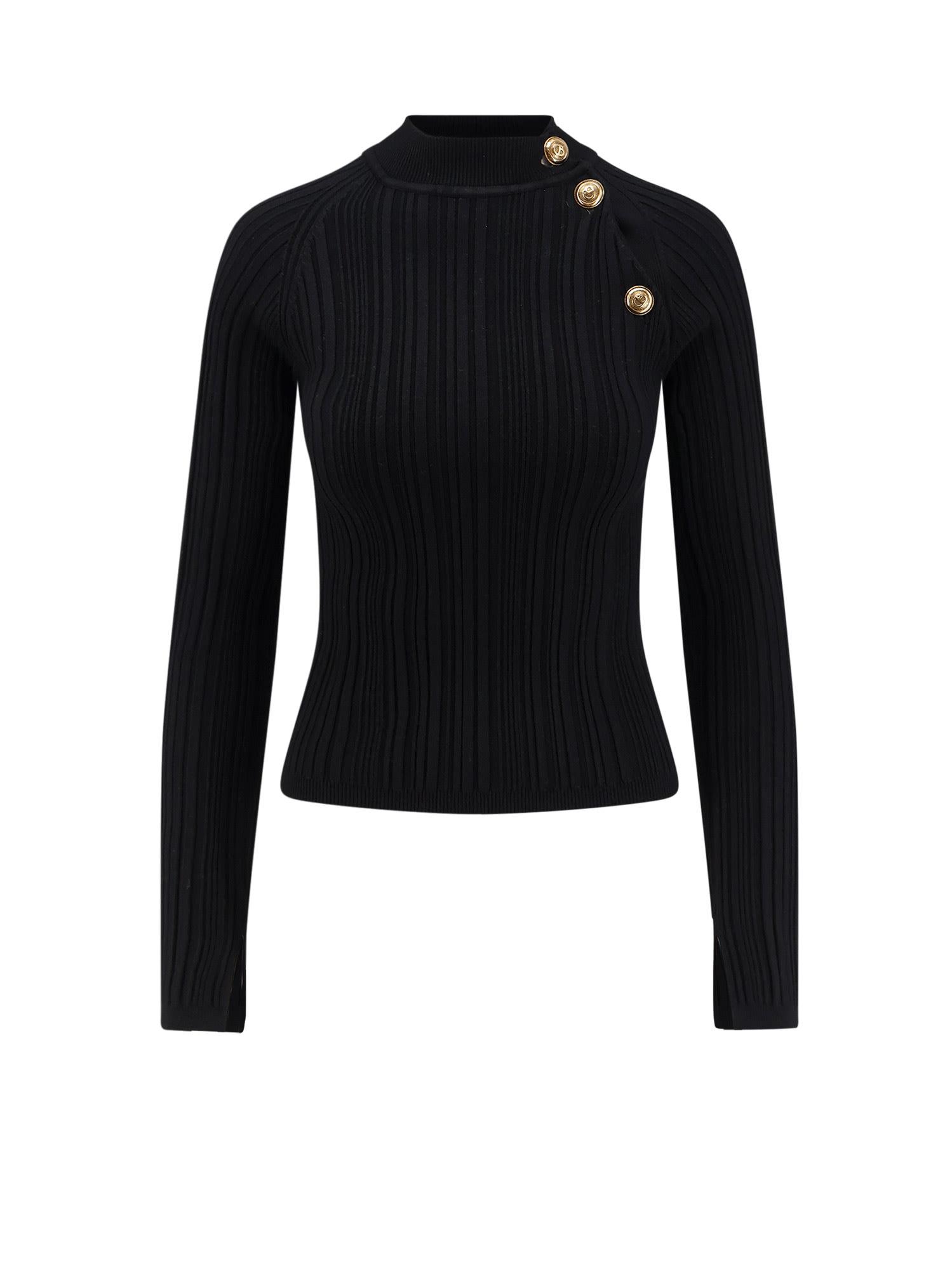 la petit robe di chiara boni ijok pepper ribbed viscose sweater