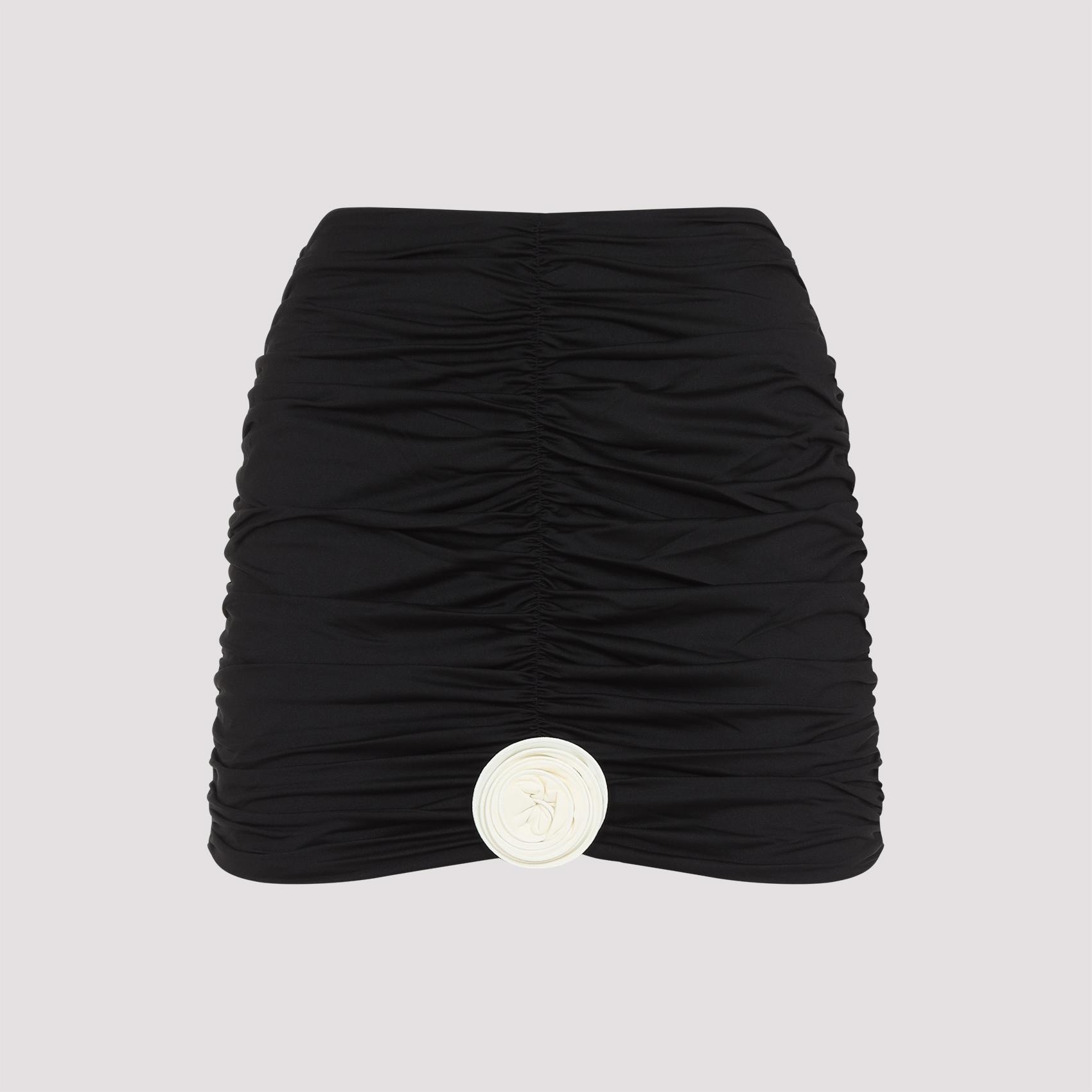 la reveche lllibet polyamide skirt black elastane swimwear - women