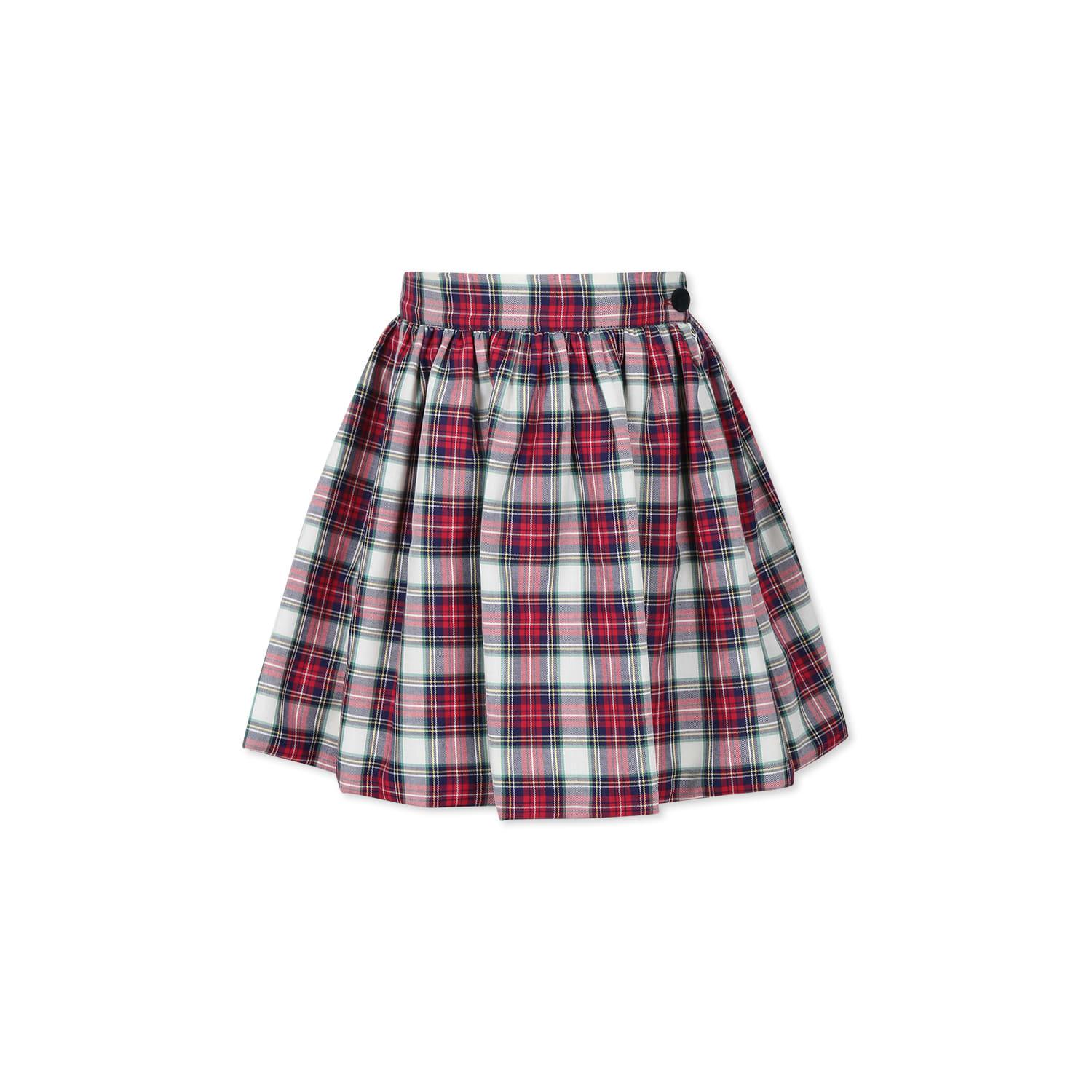 la stupenderia red skirt for girl