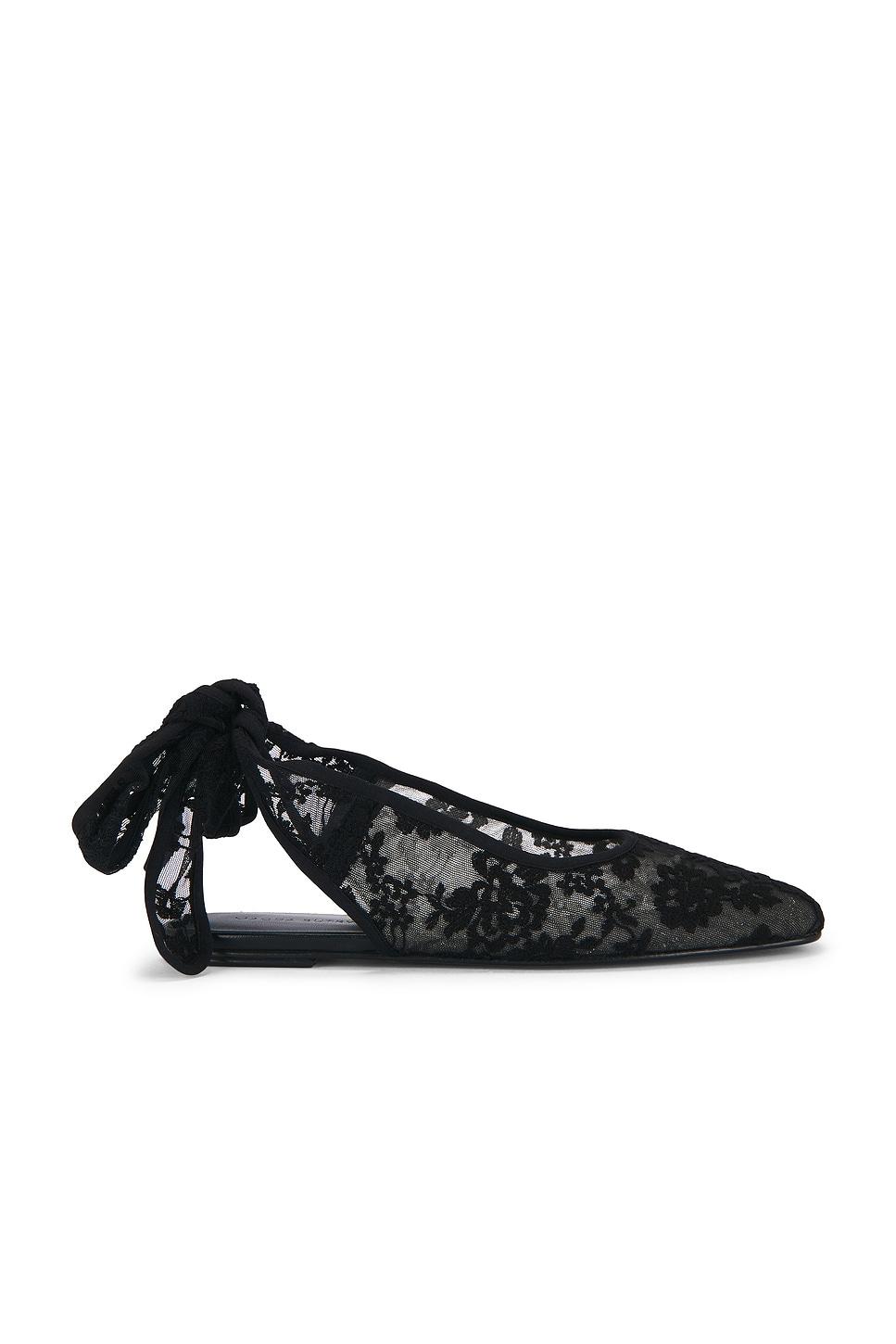 lace ballet flat