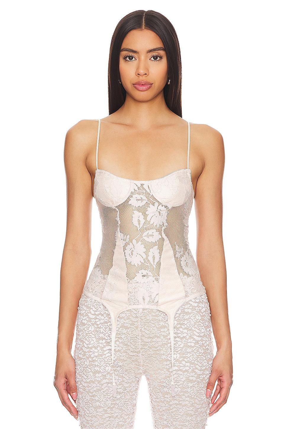 lace corset top