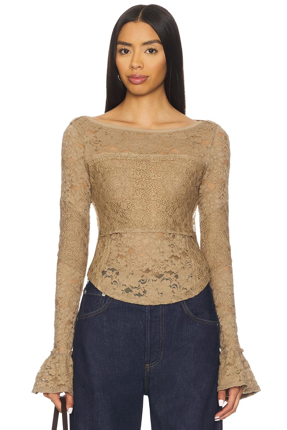 lace layering long sleeve