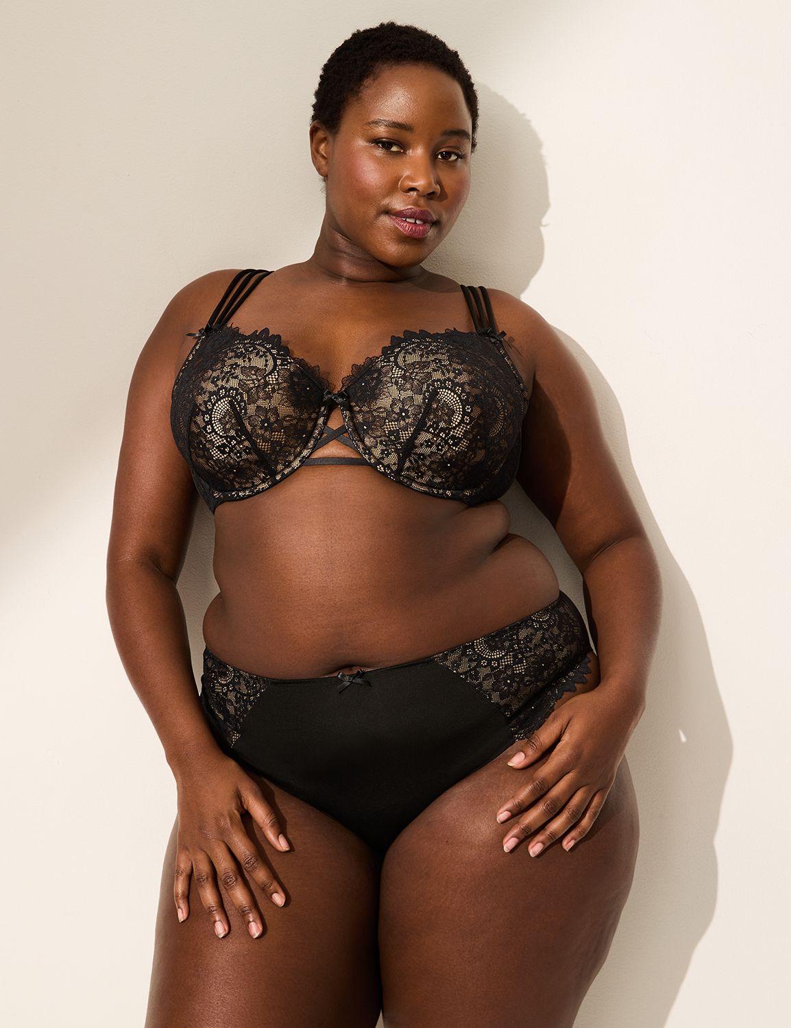 lace lightly lined balconette bra