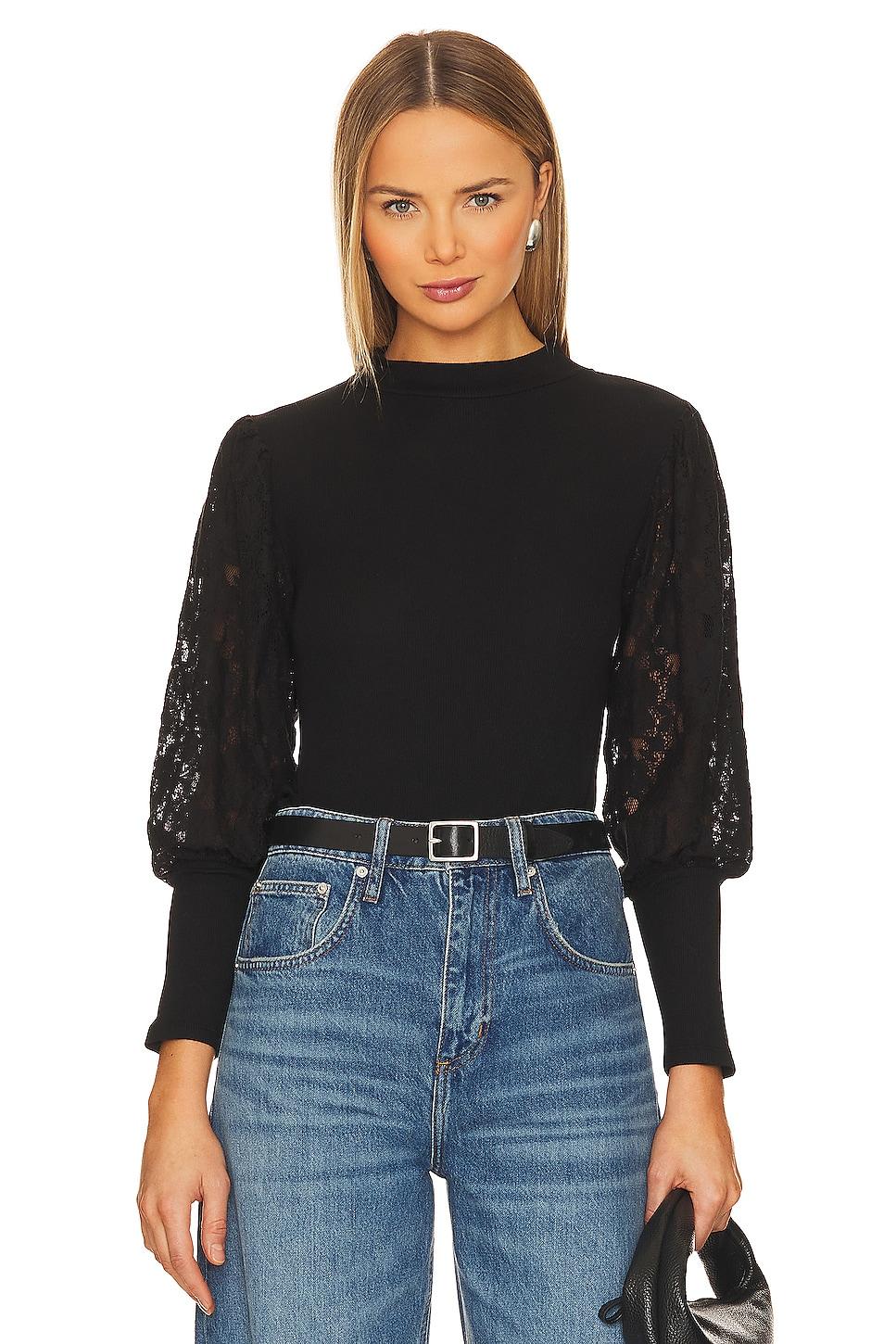 lace long sleeve sweater