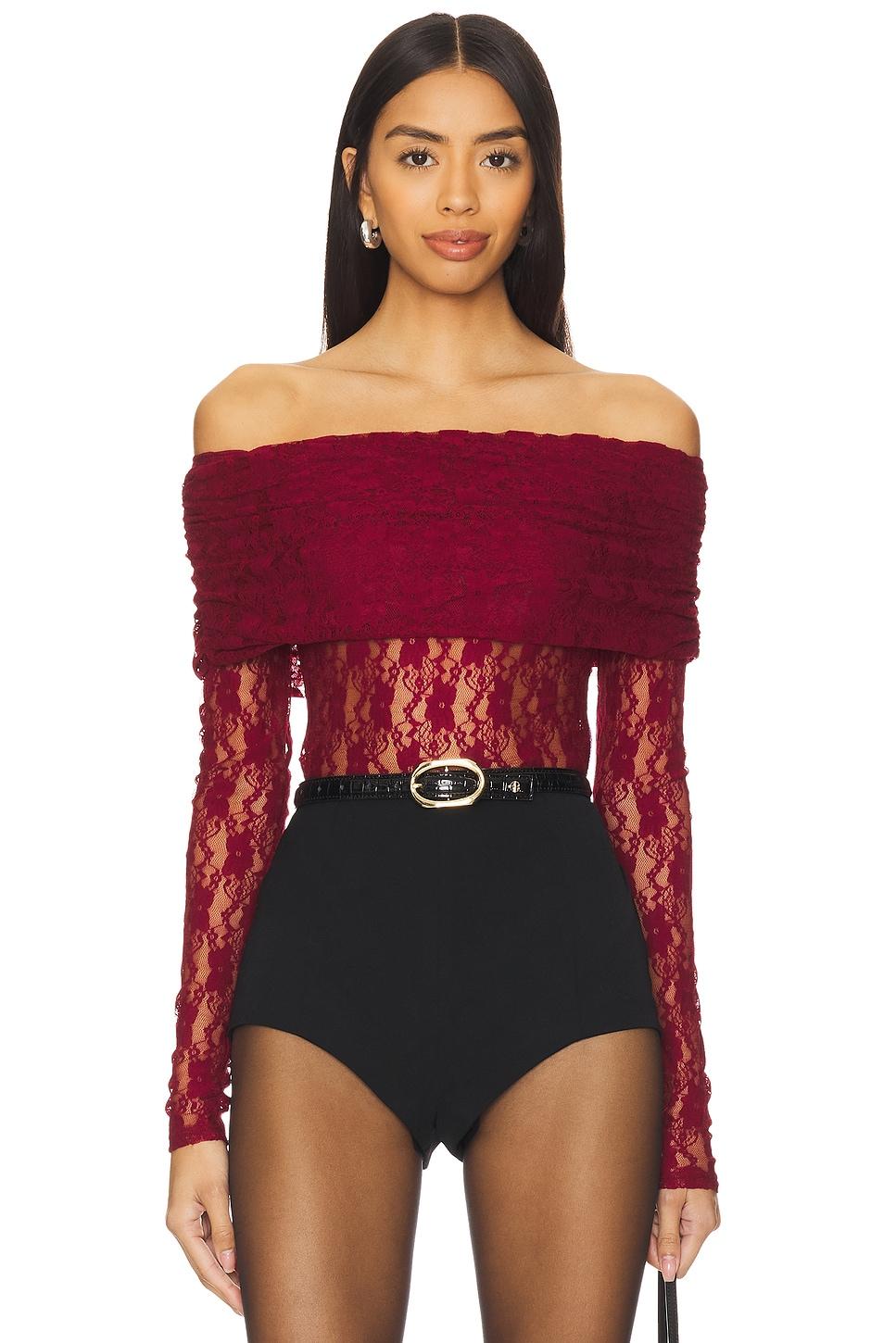 lace long sleeve top