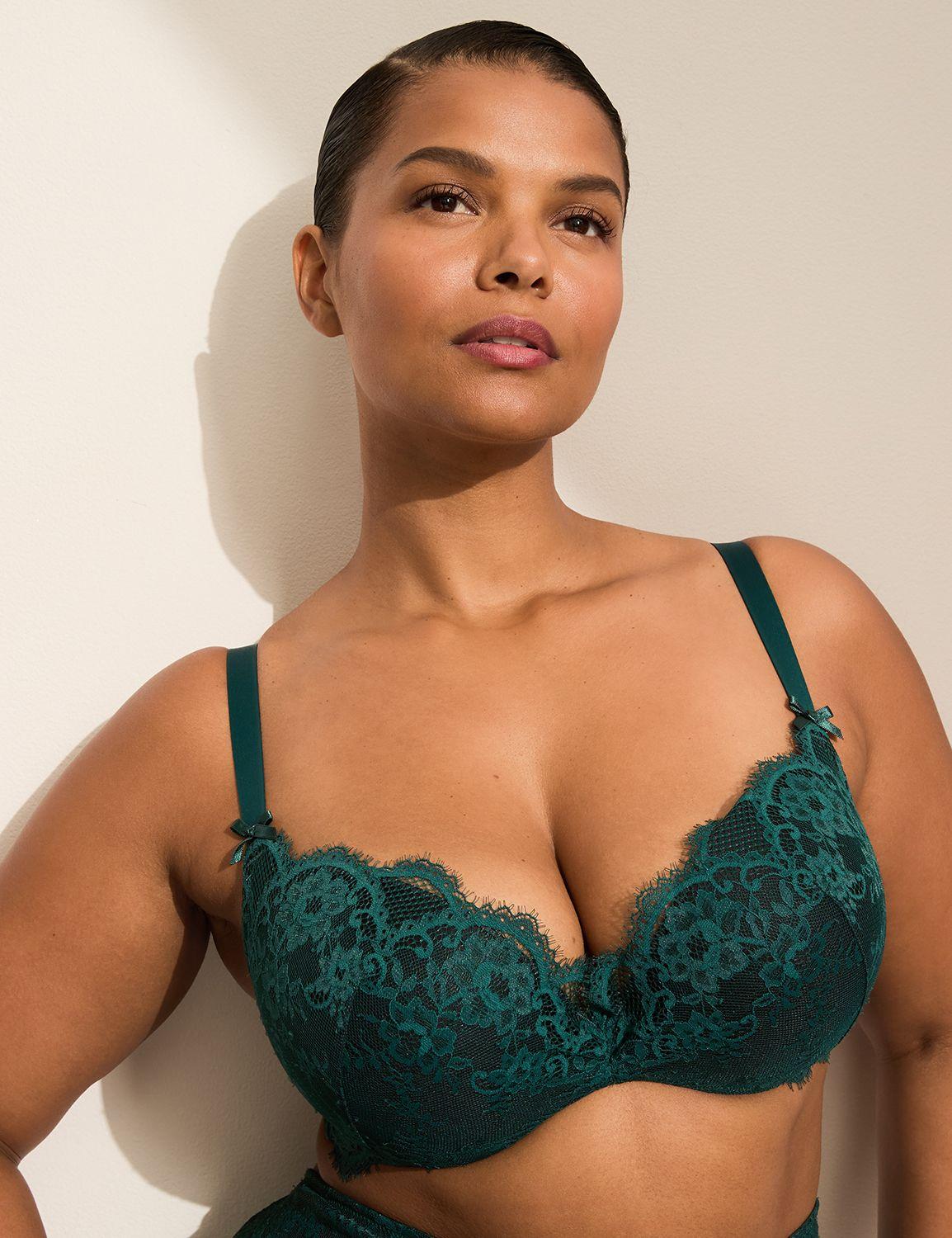 lace max boost plunge bra