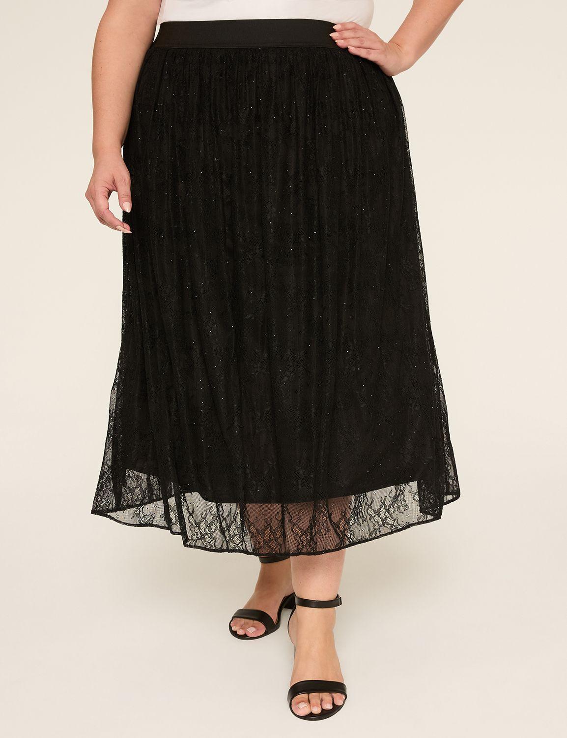 lace maxi skirt