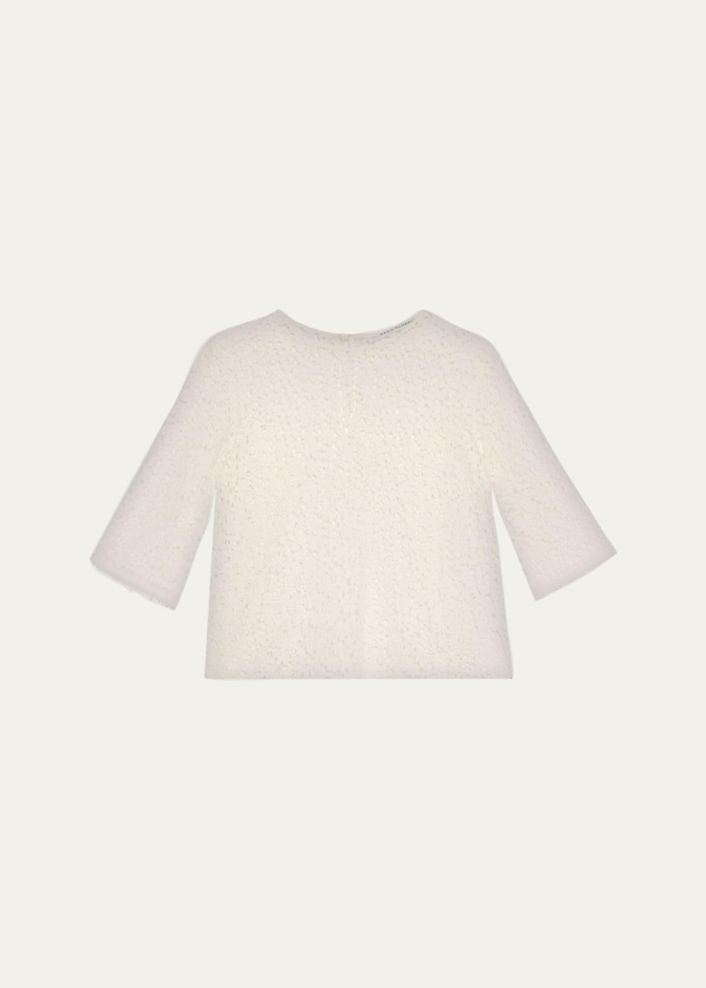 lace short sleeve t-shirt