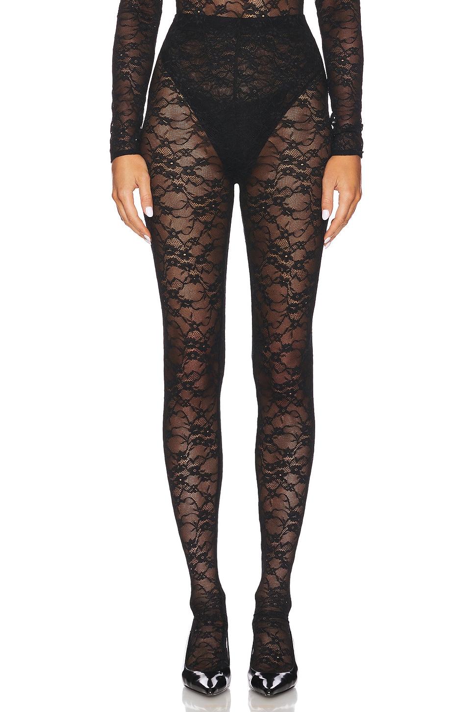 lace skin leggings