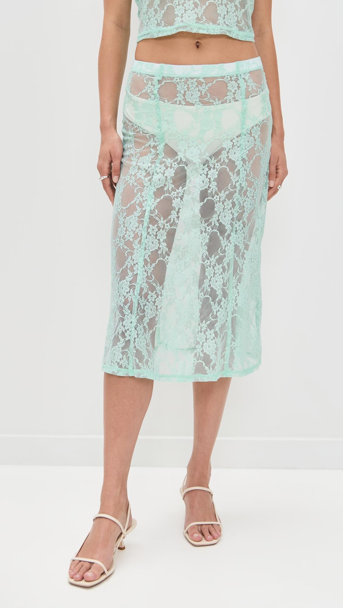 lace skirt