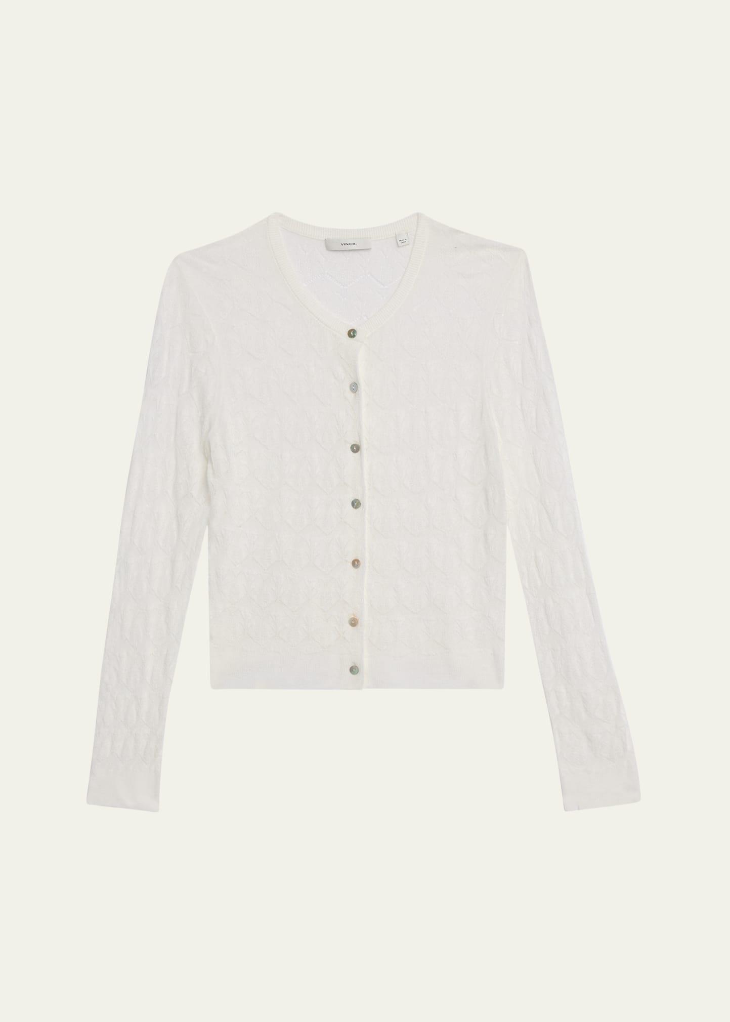 lace stitch cardigan