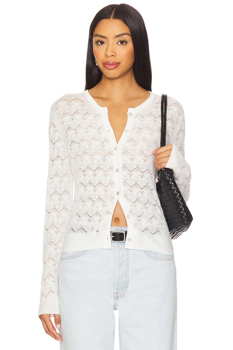 lace stitch cardigan