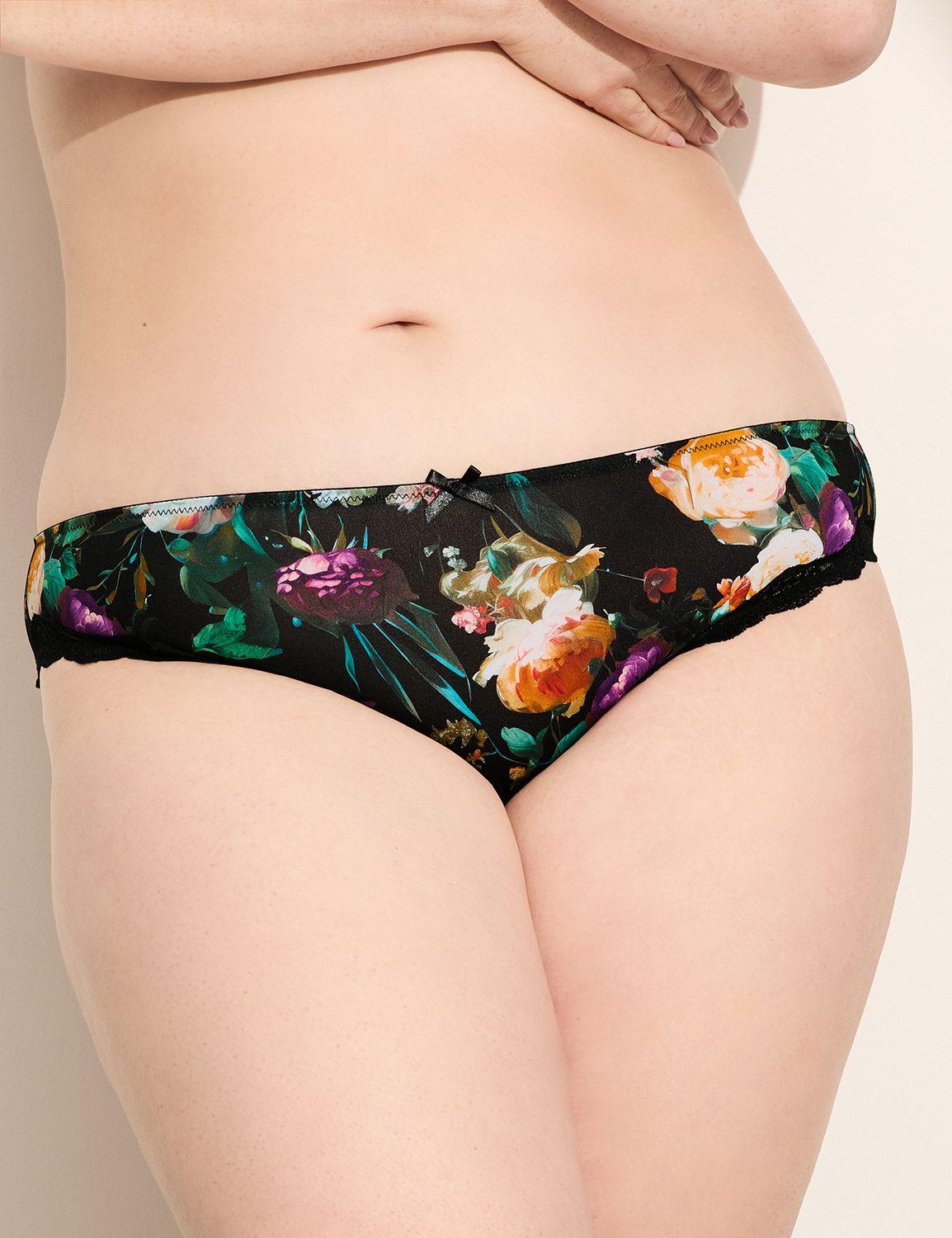 lace-trim bikini panty