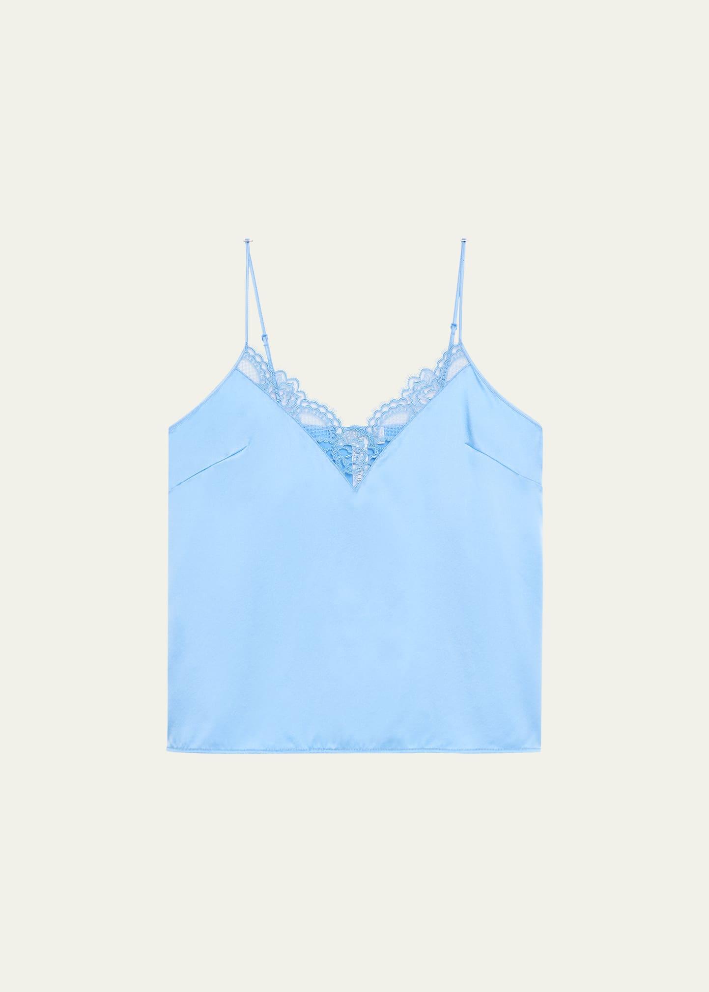 lace-trim camisole