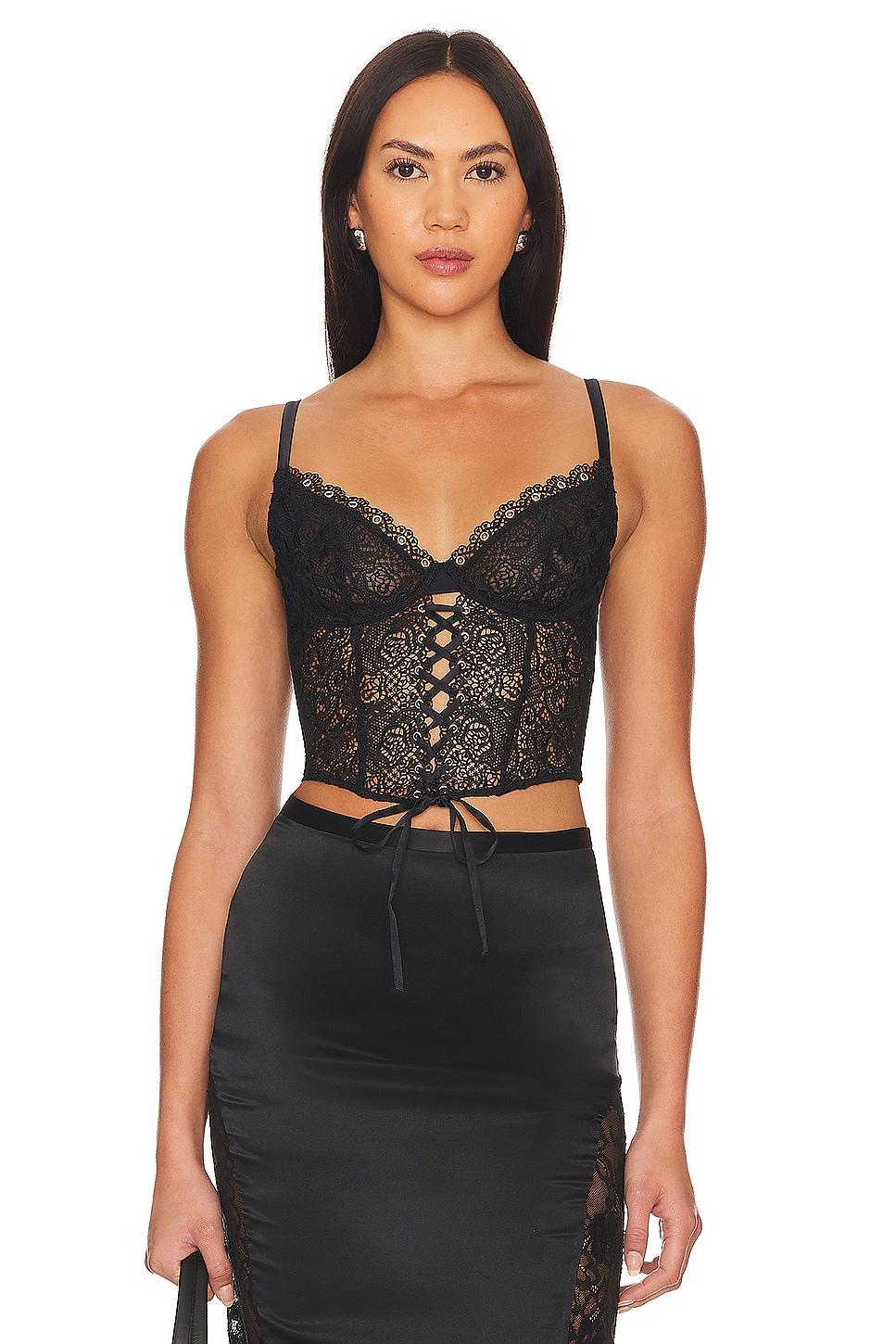lace up bustier