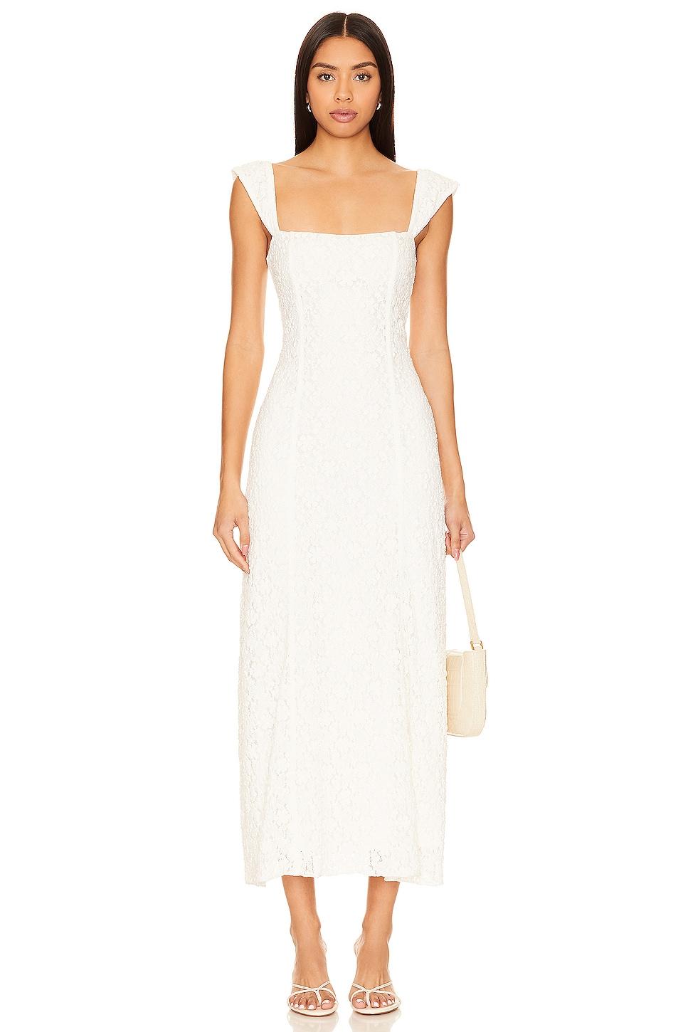 lace wide strap dress