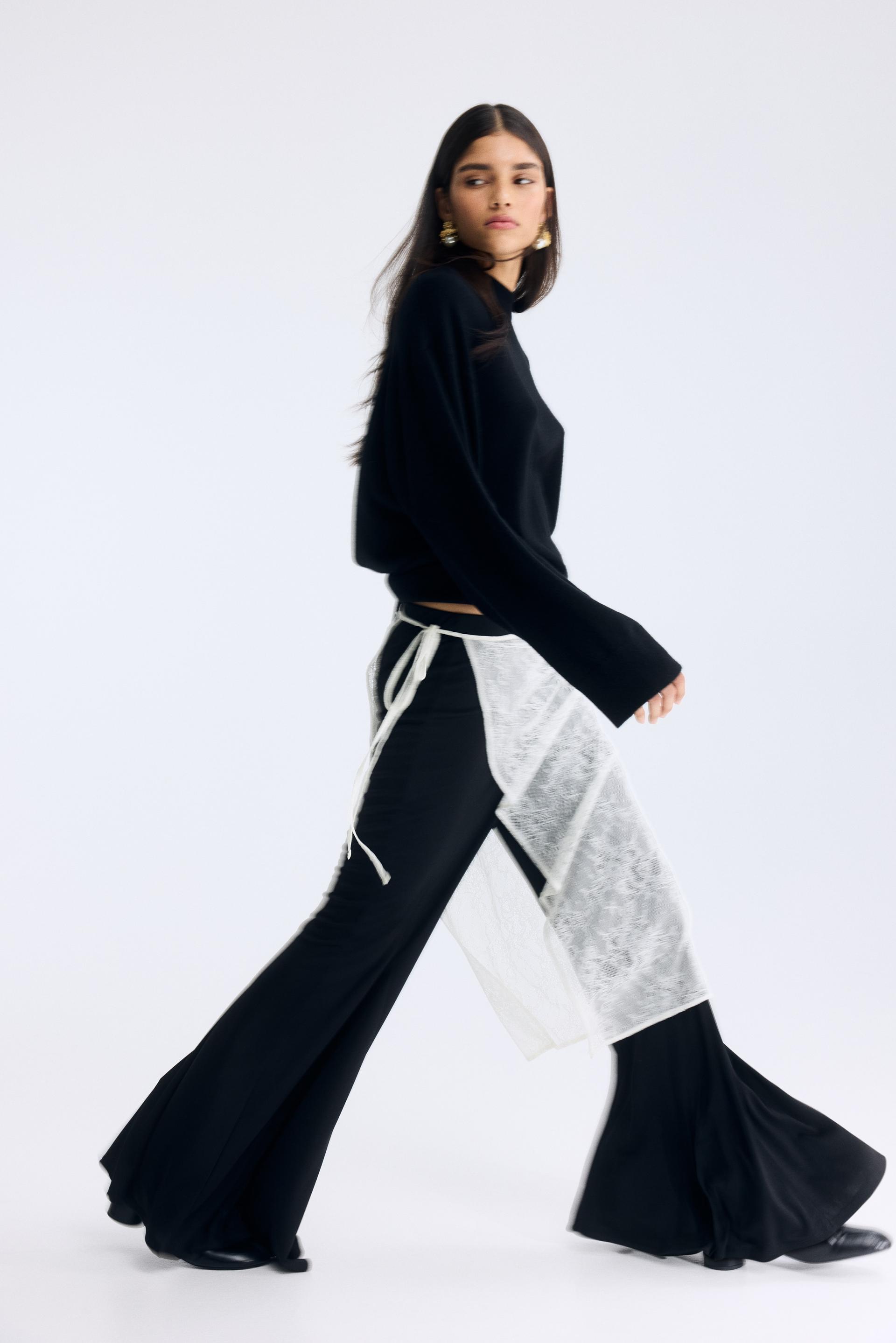 lace wrap skirt