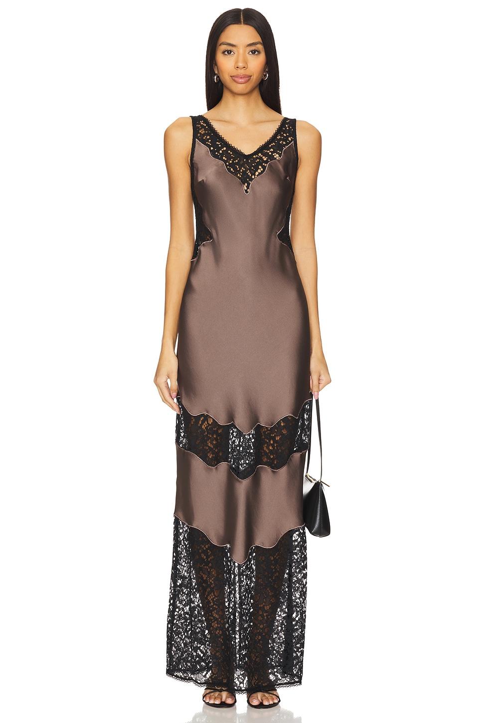 lacey slip dress