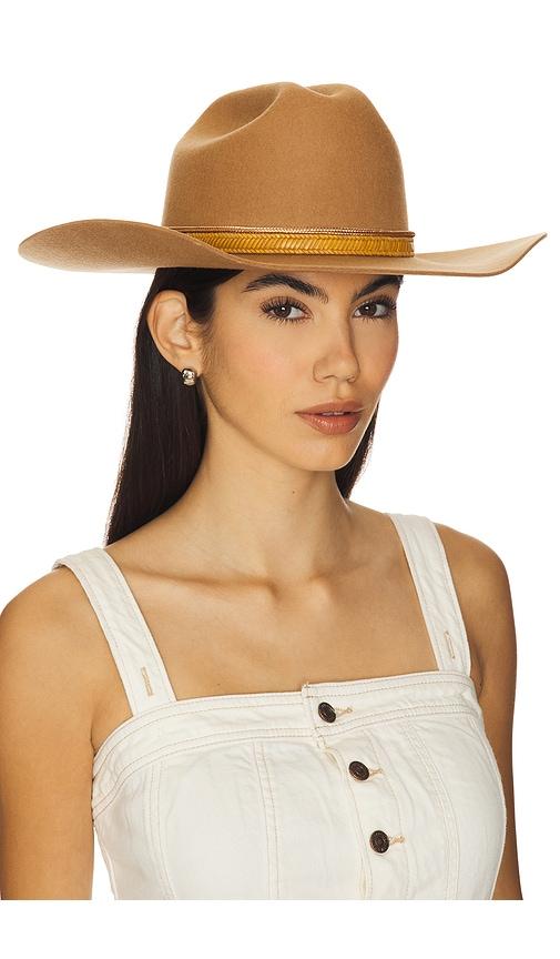 lack of color the ridge cowboy hat in beige.
