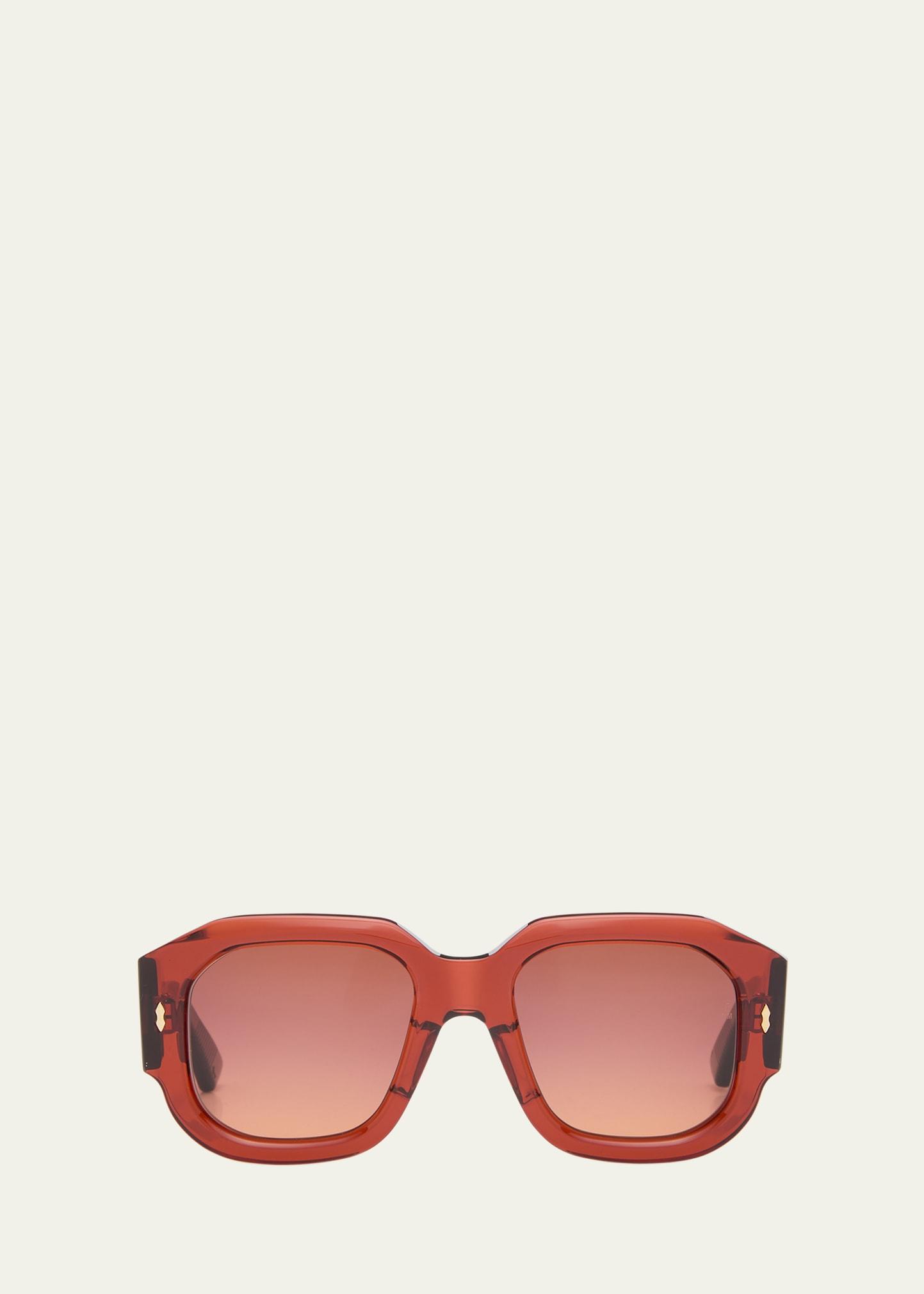 lacy acetate square sunglasses