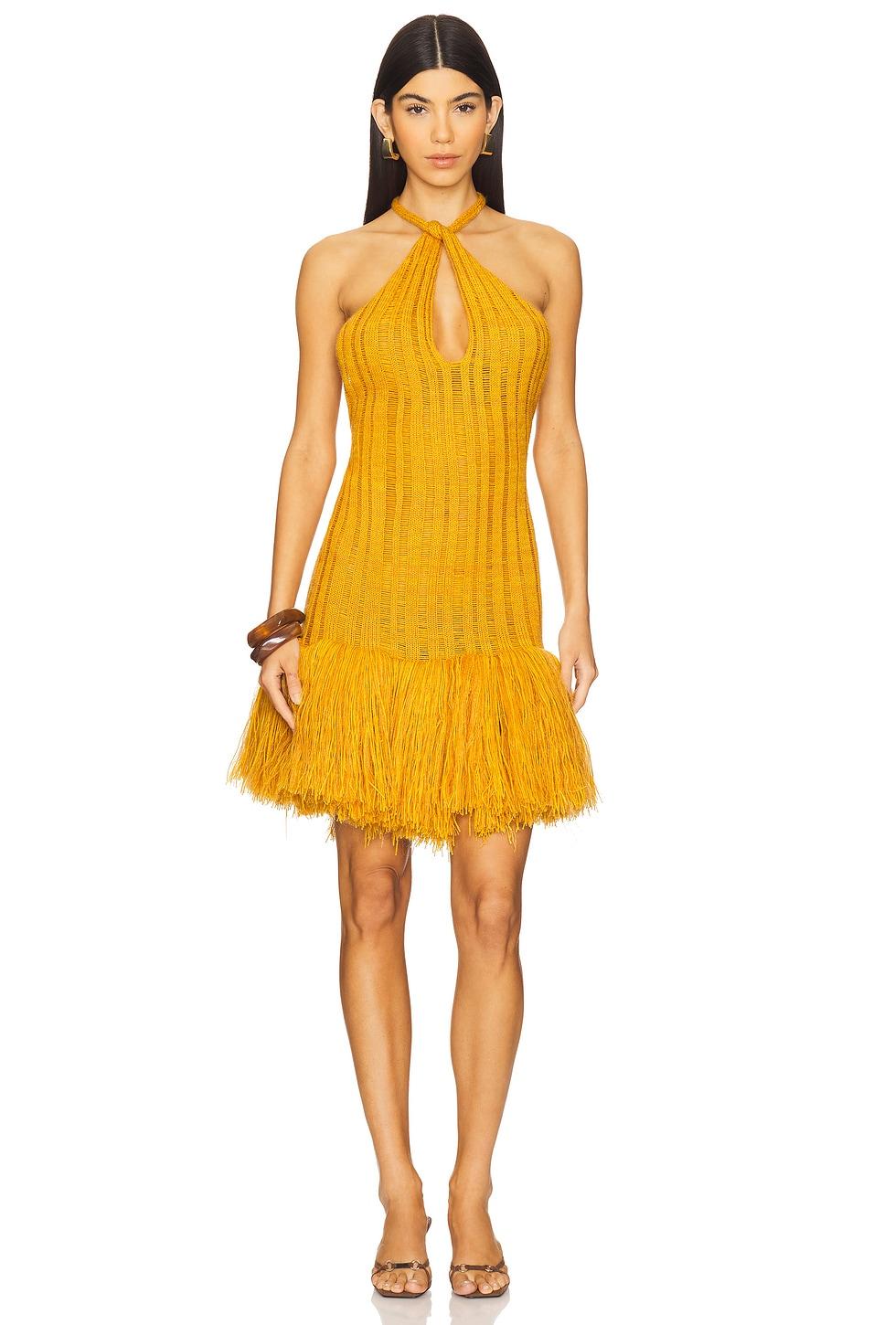 laddered fringe mini