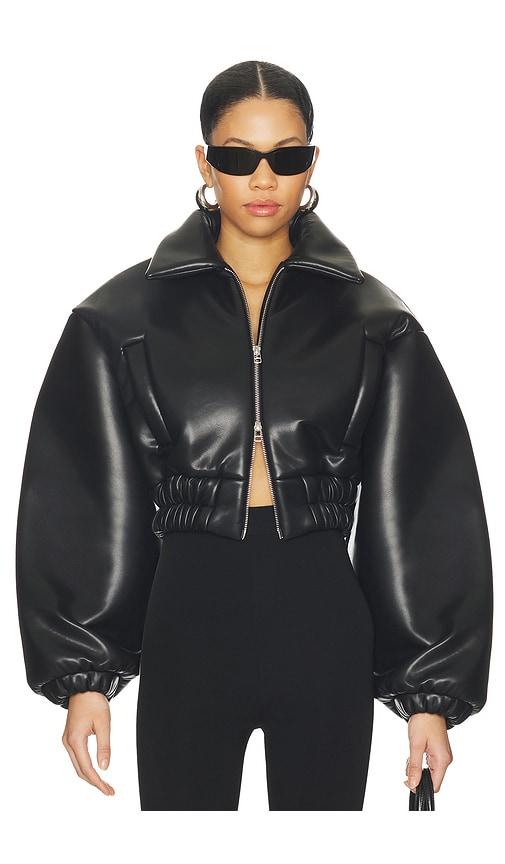 lado bokuchava core jacket in black.