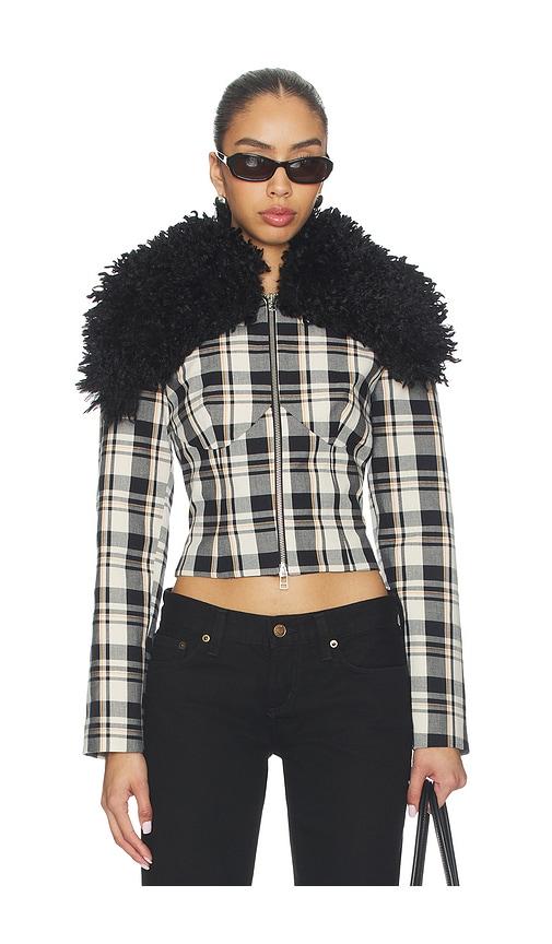 lado bokuchava moriyama jacket in black.