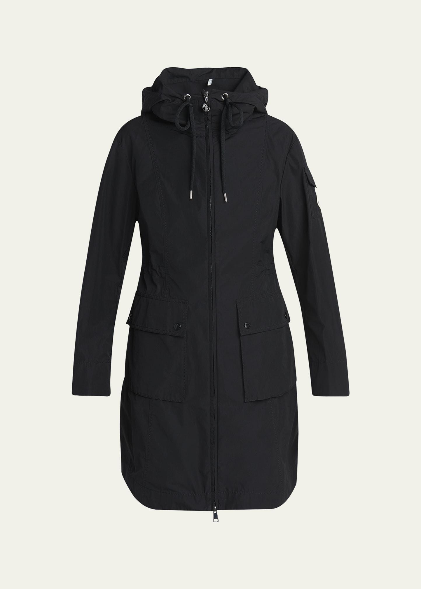 laerte long hooded parka