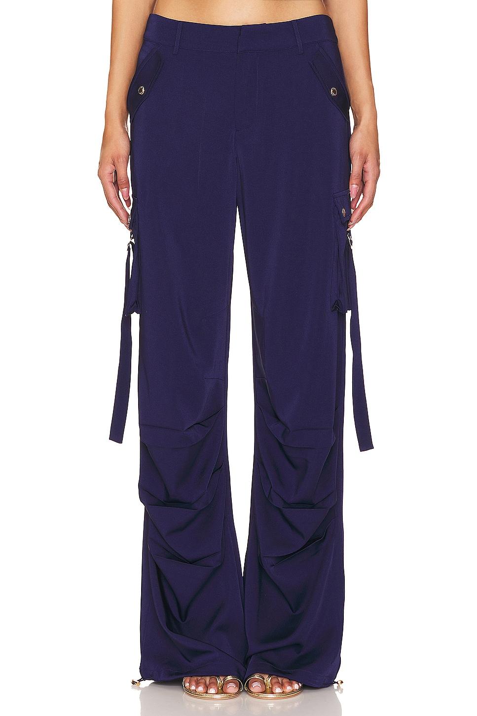 lai satin cargo pant