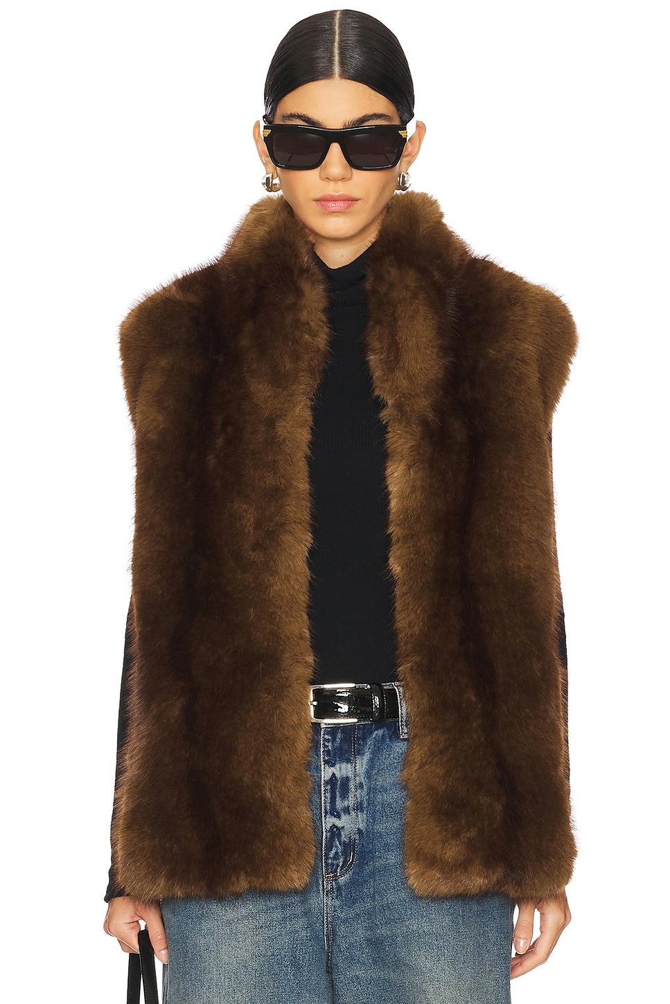 laila mink vest