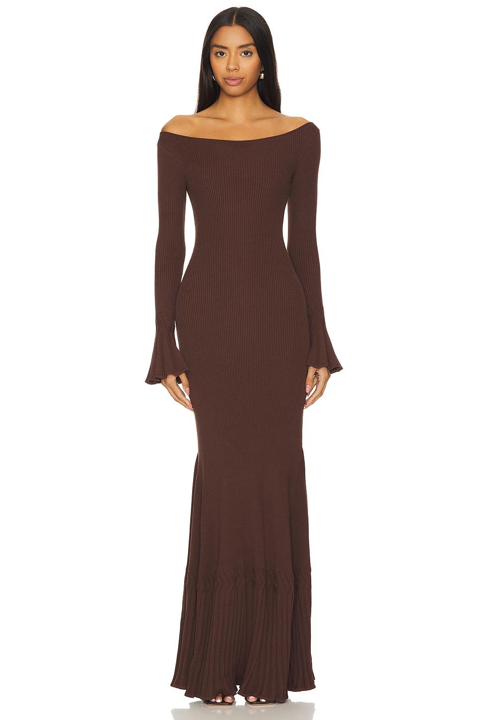 lainey maxi knit dress