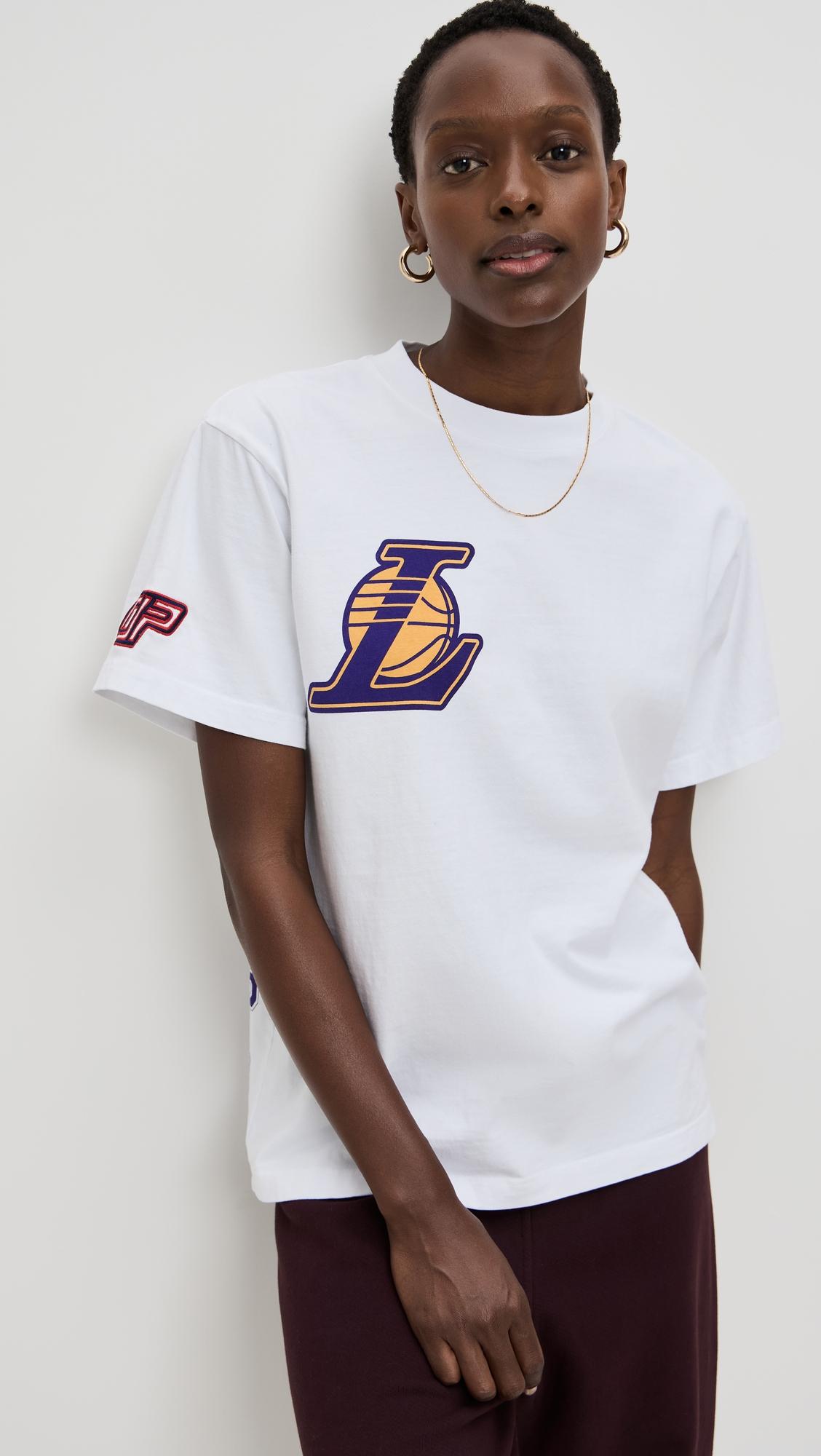 lakers team tee
