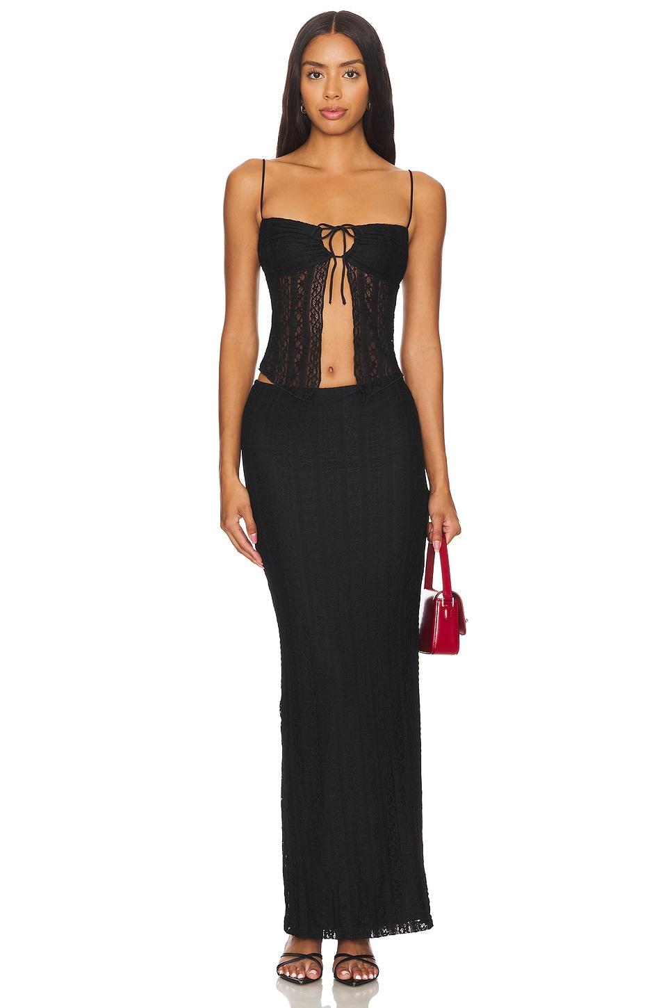 lali maxi skirt set