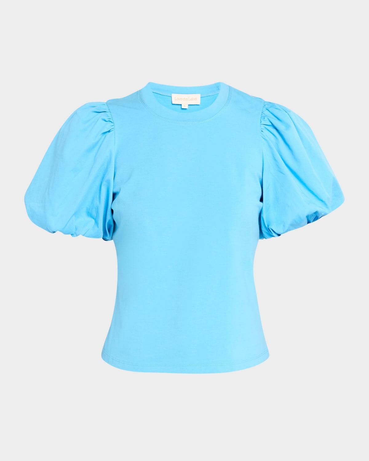 lali puff-sleeve tee