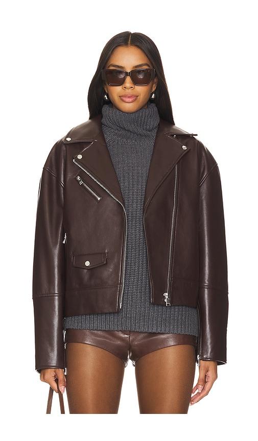 lamarque andrade jacket in brown.