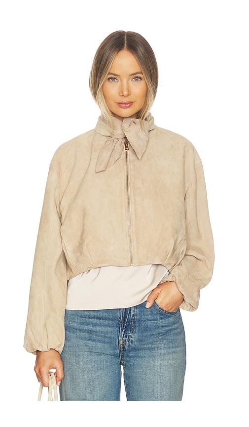 lamarque anita jacket in beige.
