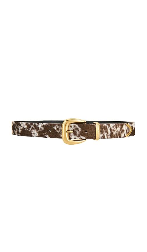 lamarque belt in brown.