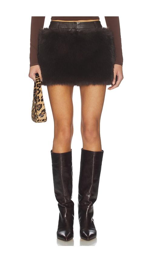 lamarque carrie skort in chocolate.
