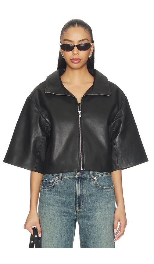 lamarque elin jacket in black.