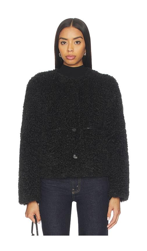 lamarque emilia jacket in black.