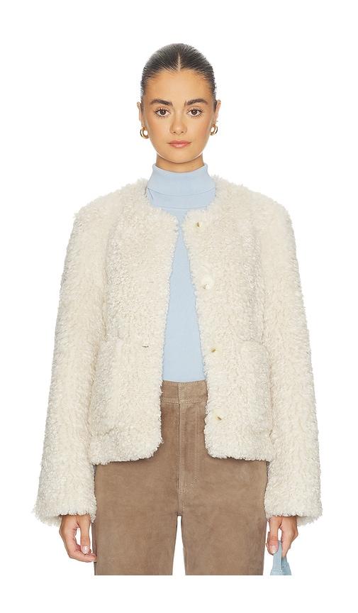 lamarque emilia jacket in cream.