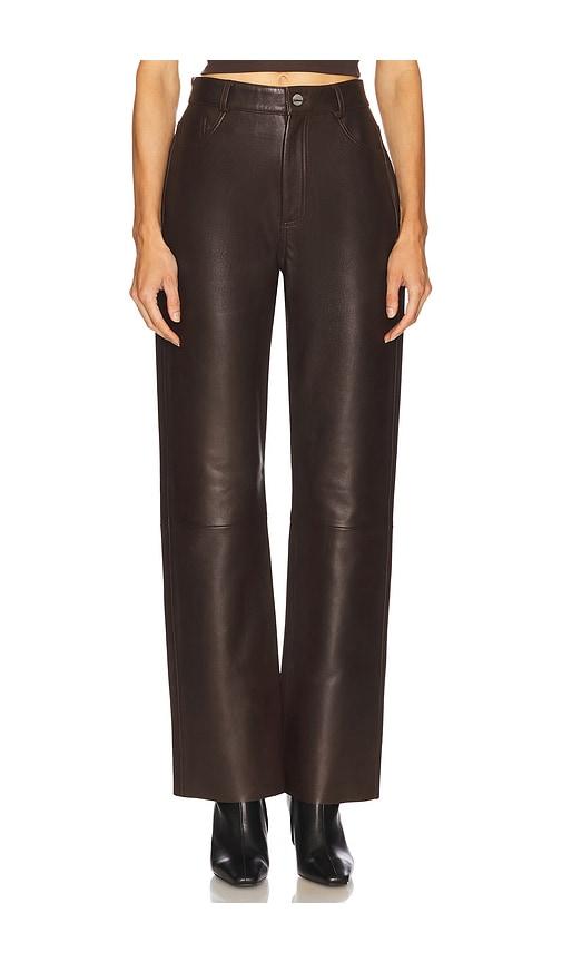 lamarque shannon pant in brown.