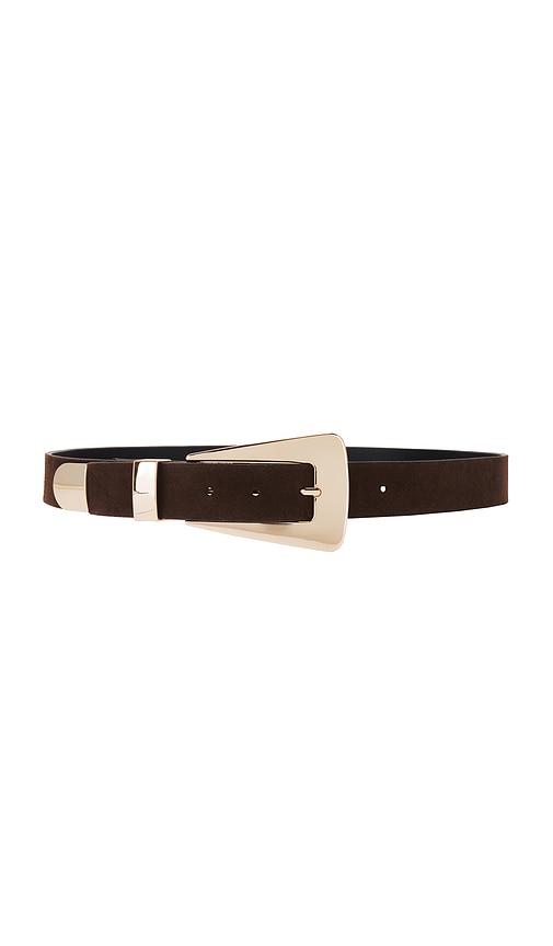 lamarque x revolve buckle belt in brown.